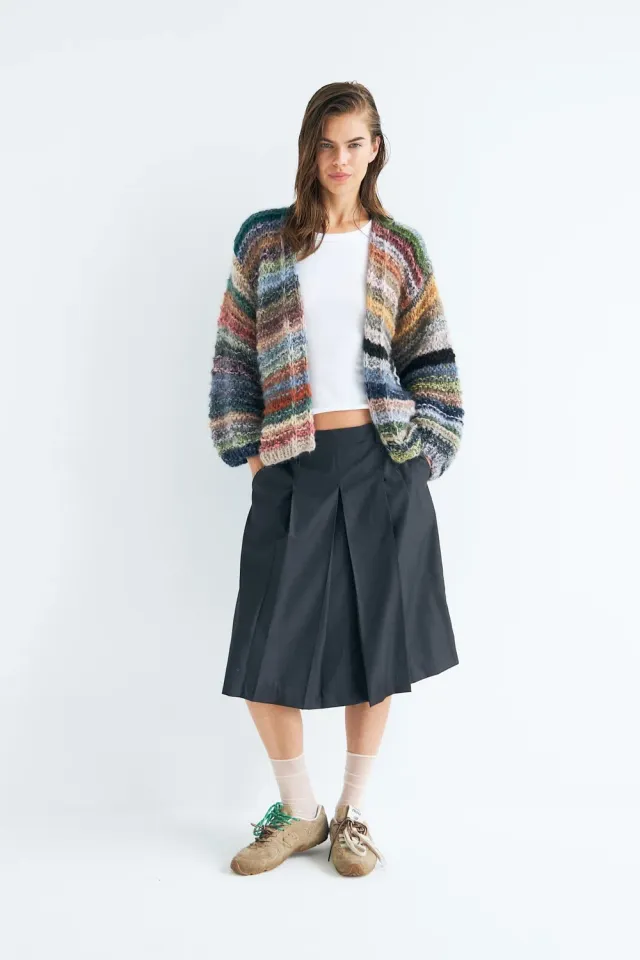DAWNXDARE Gina DS 990 cardigan dark multi strik
