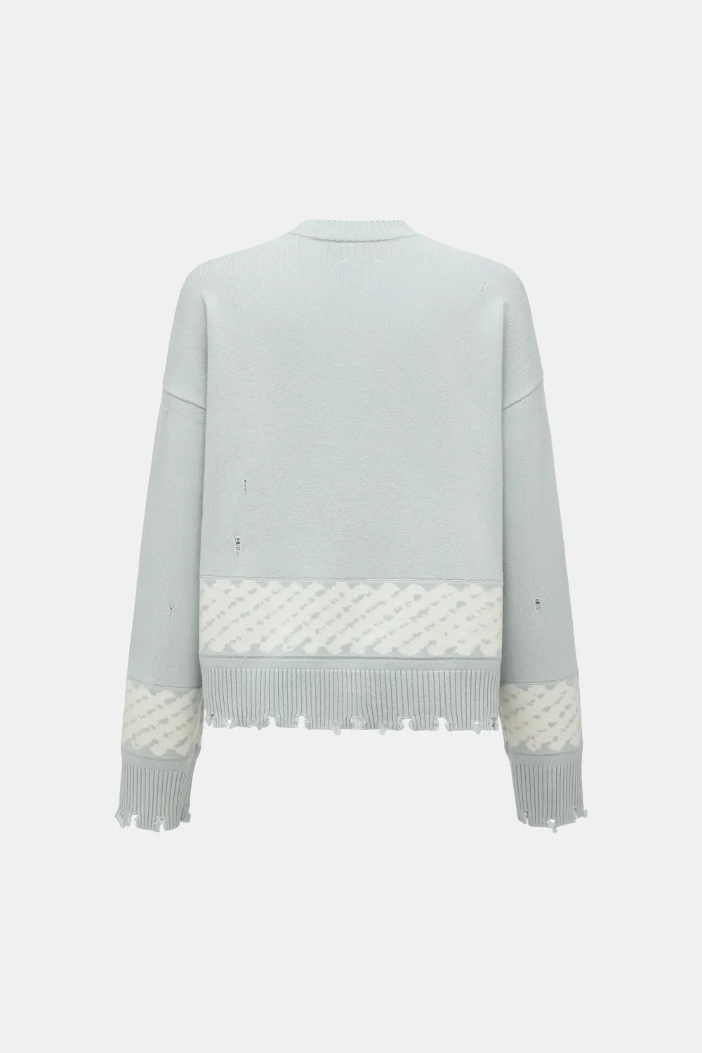 Feng Chen Wang Yu Zi Xie striktrøje ripped jacquard