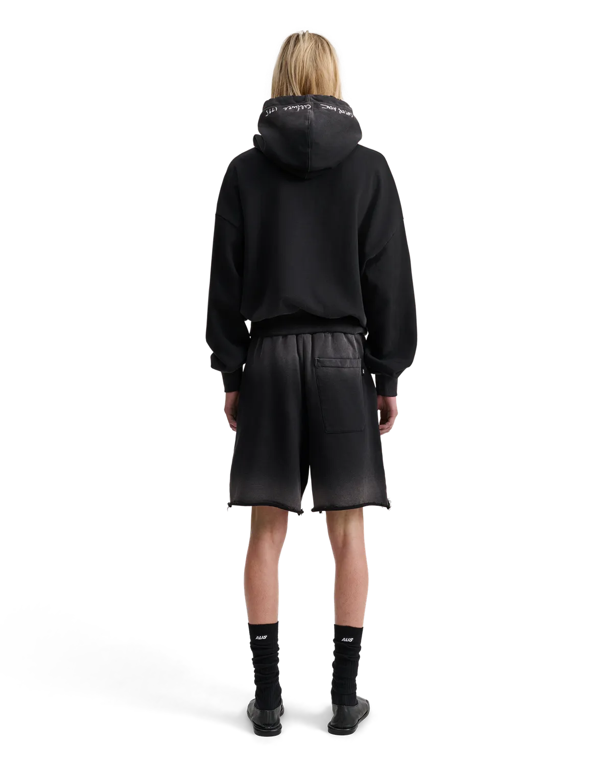 Alis Wilkes shorts Faded Black bomuld