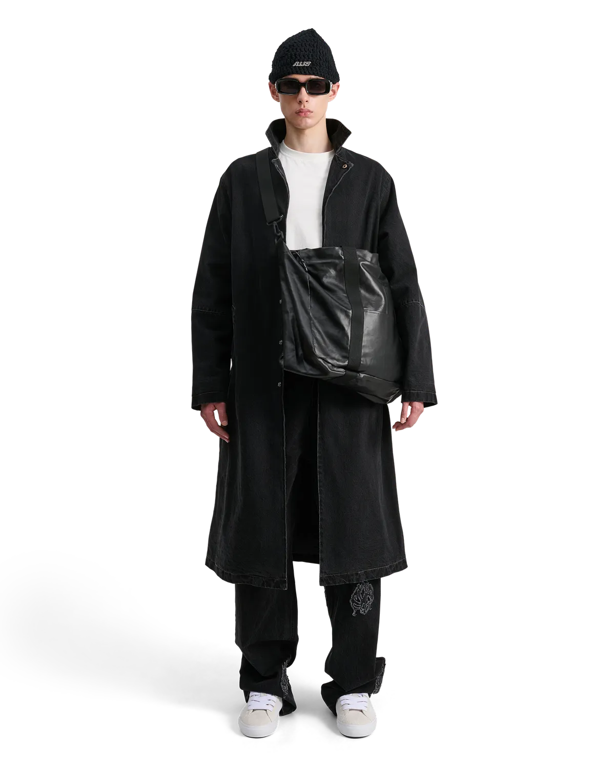 Alis Hawk weekendtaske blank sort – PU