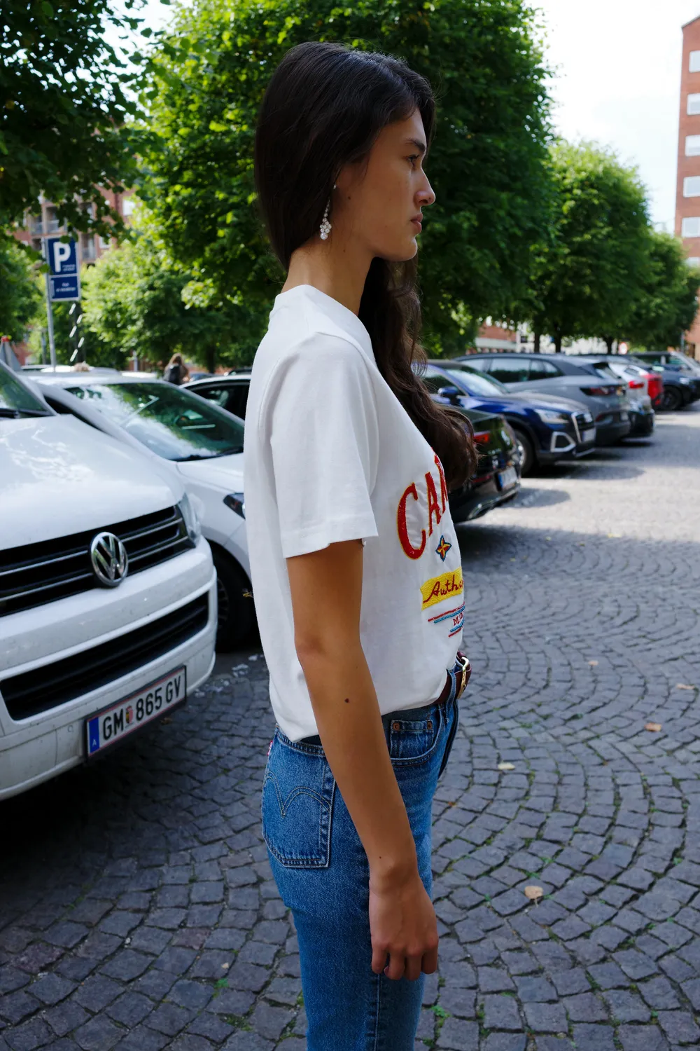 Caro Editions Freddy T-shirt hvid økologisk