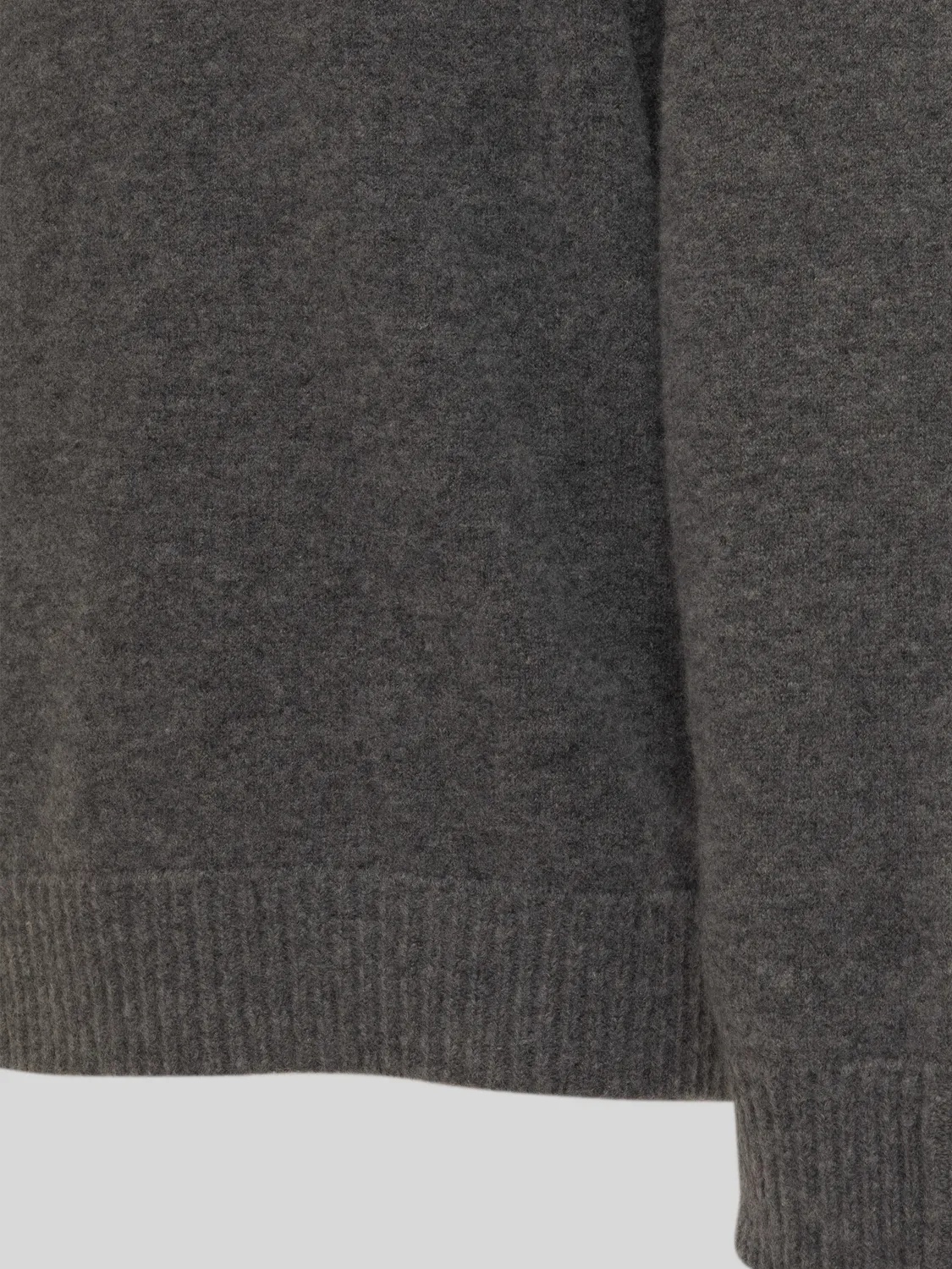 Laneus Cashmere Silk Crew Neck sweater grå herre
