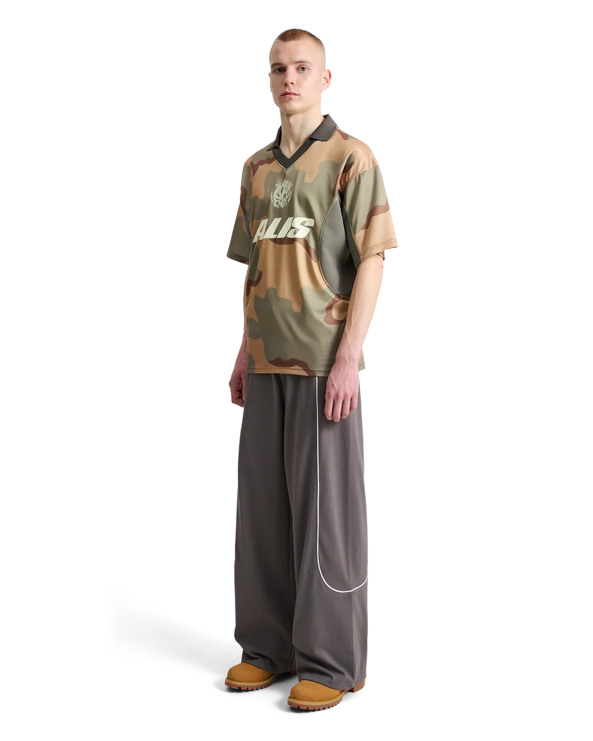Alis Wizzy Polo Jersey camouflage polyester