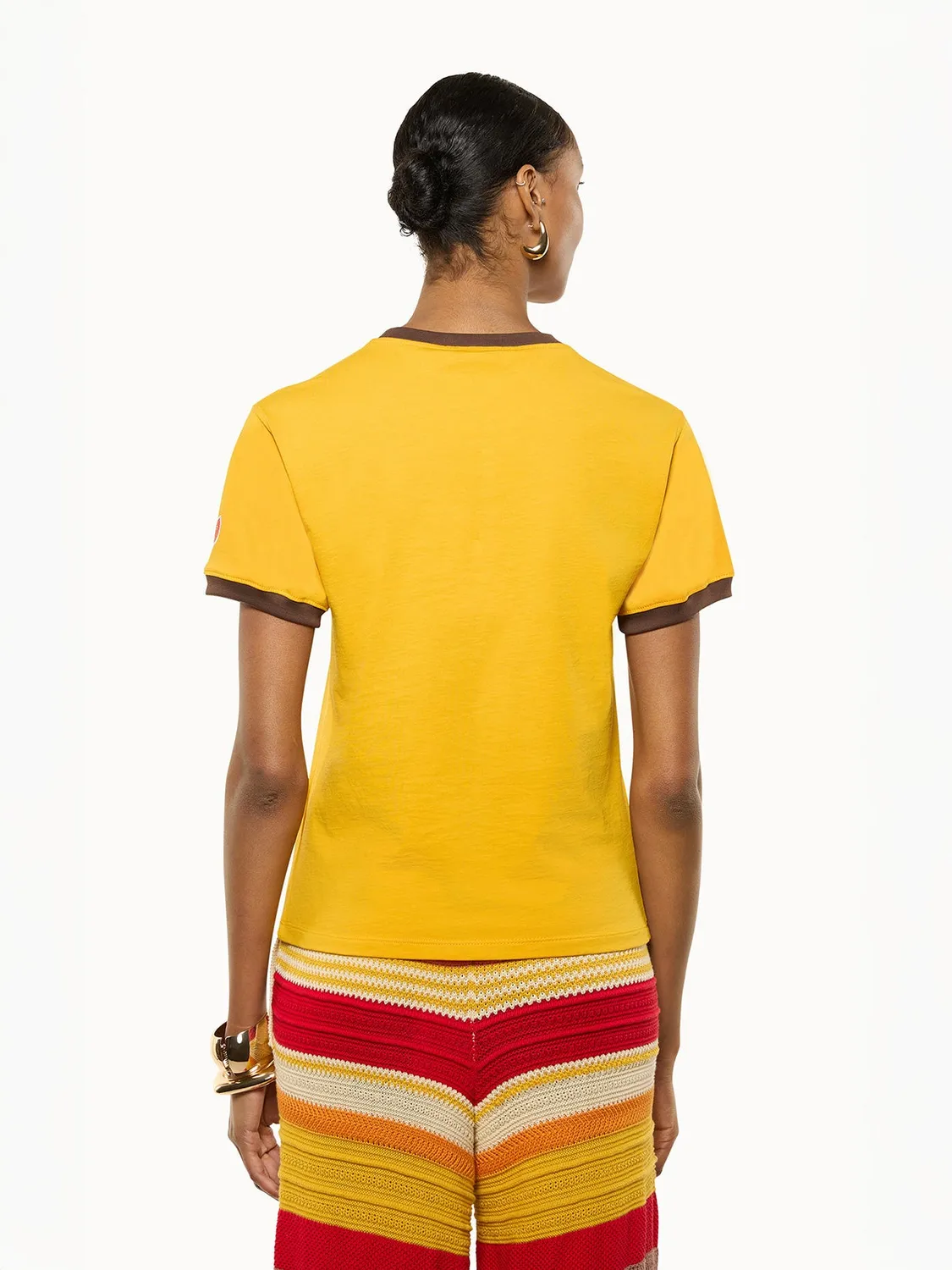 Laneus Jamaica T-shirt safran bomuld