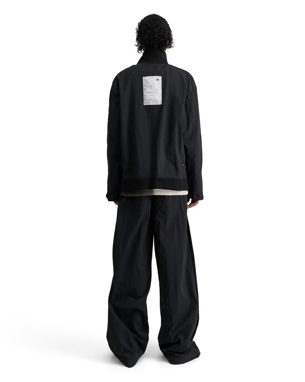 Alis Abbate løs tracktop sort nylon