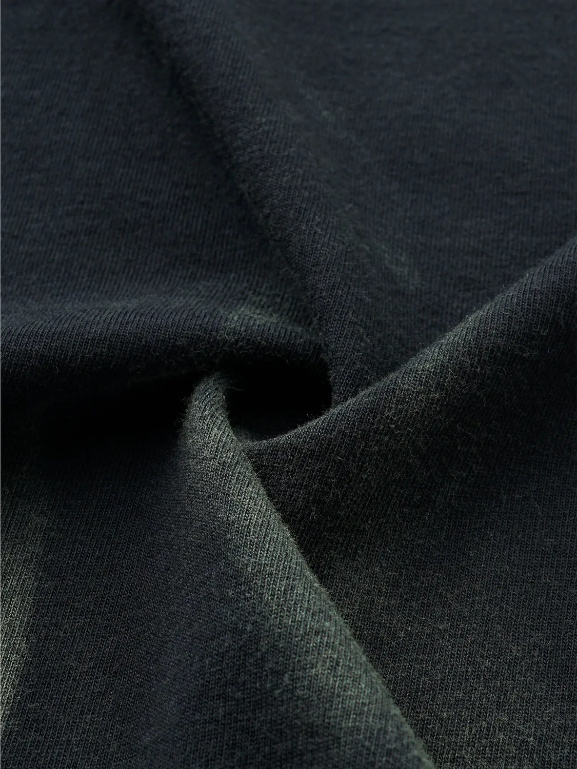 Feng Chen Wang Gradient Tie-Dye Deconstructed langærmet t-shirt blå-sort