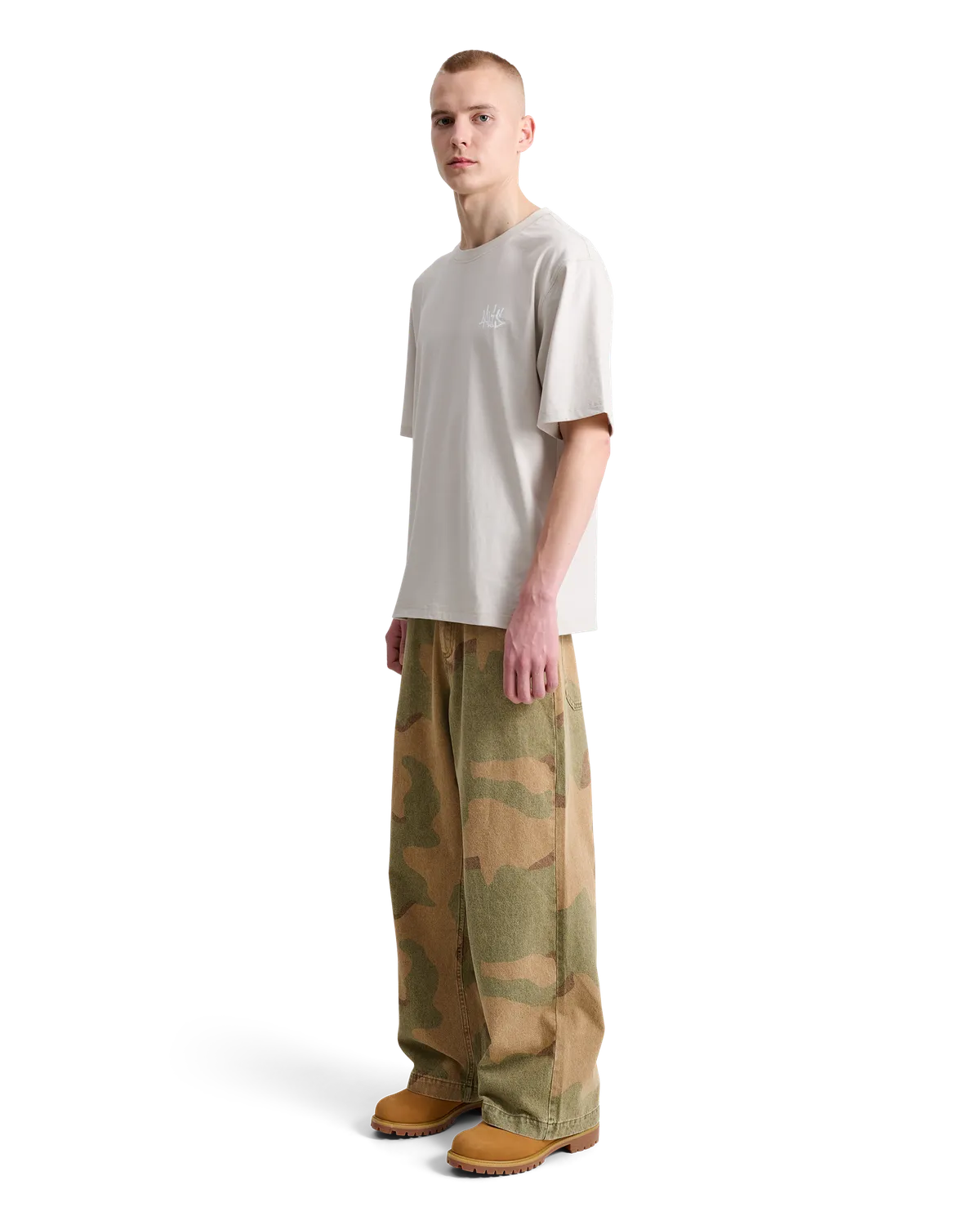 Alis Sid oversized t-shirt off white bomuld