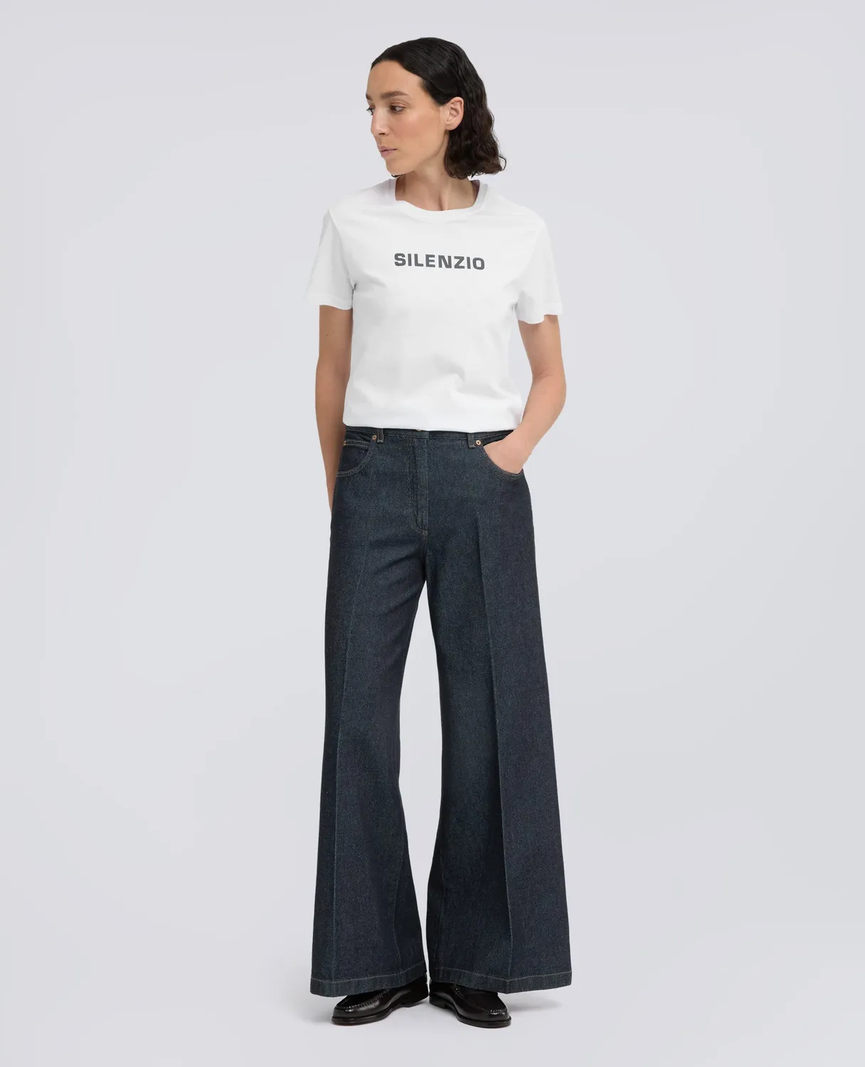 Aspesi Silenzio t-shirt hvid dame