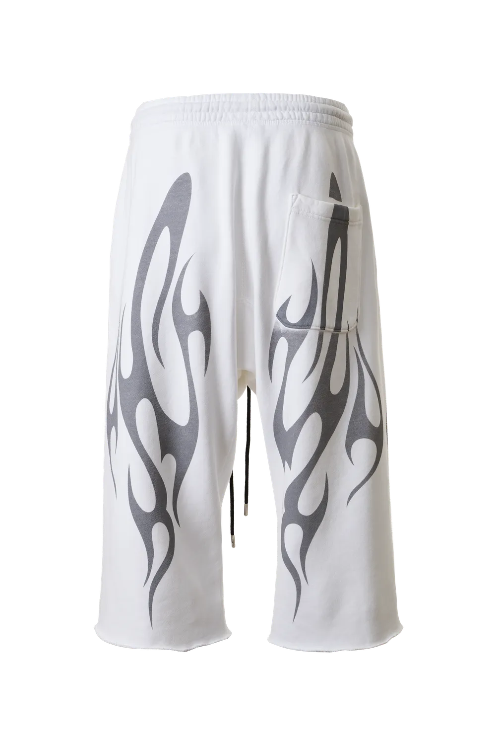 Hellstar Tribal Flame HSSP01SH04 3/4 shorts hvid