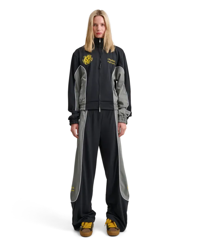 Alis Hristo Tony Fit tracktop sort grå cropped boxy