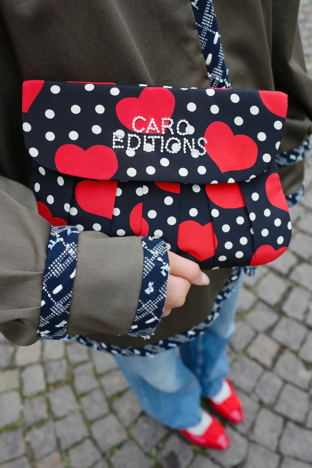 Caro Editions Odette clutch One size silke one-of-a-kind