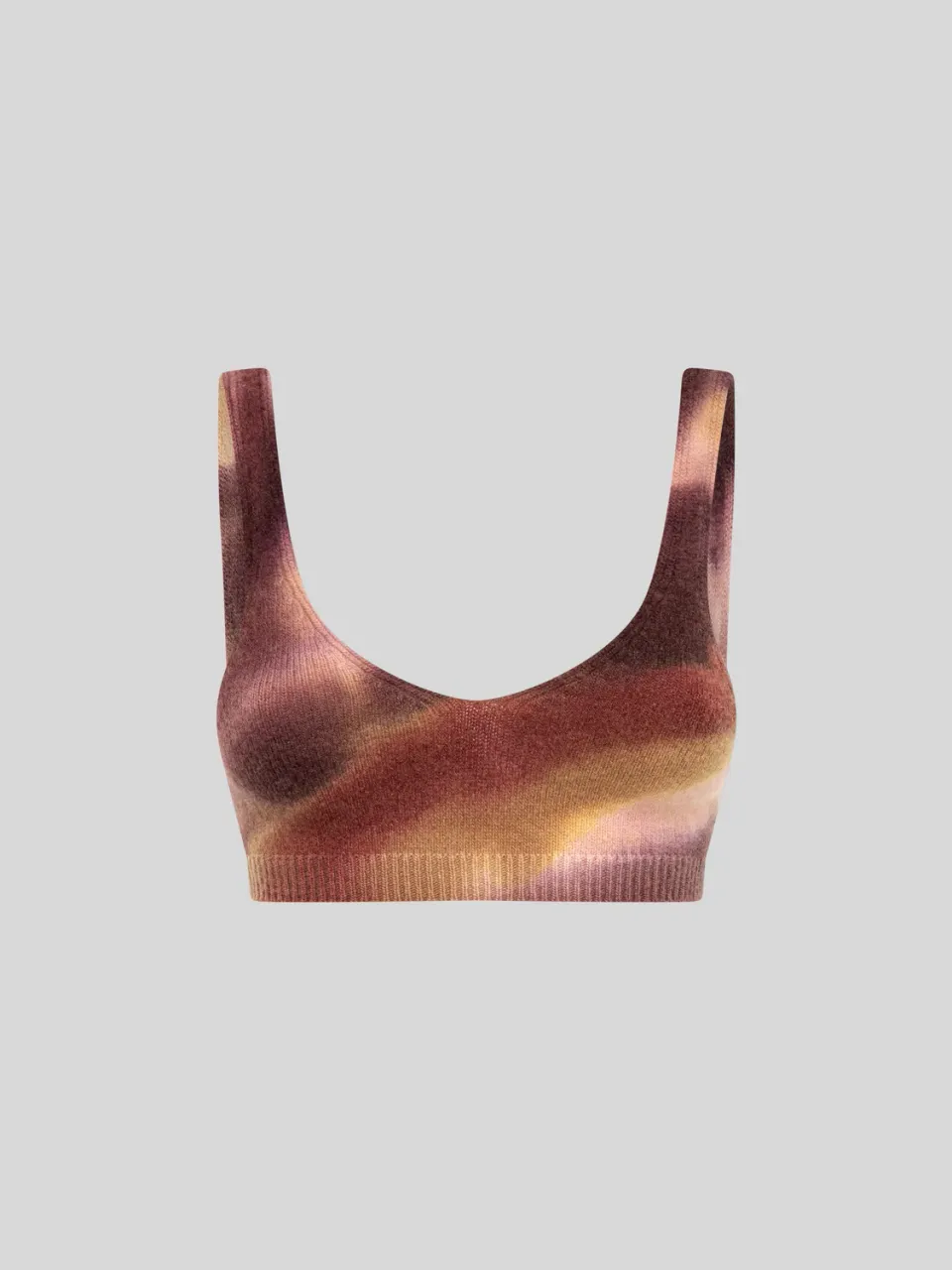 Laneus Slim Fit uldtop multicolor cashmere