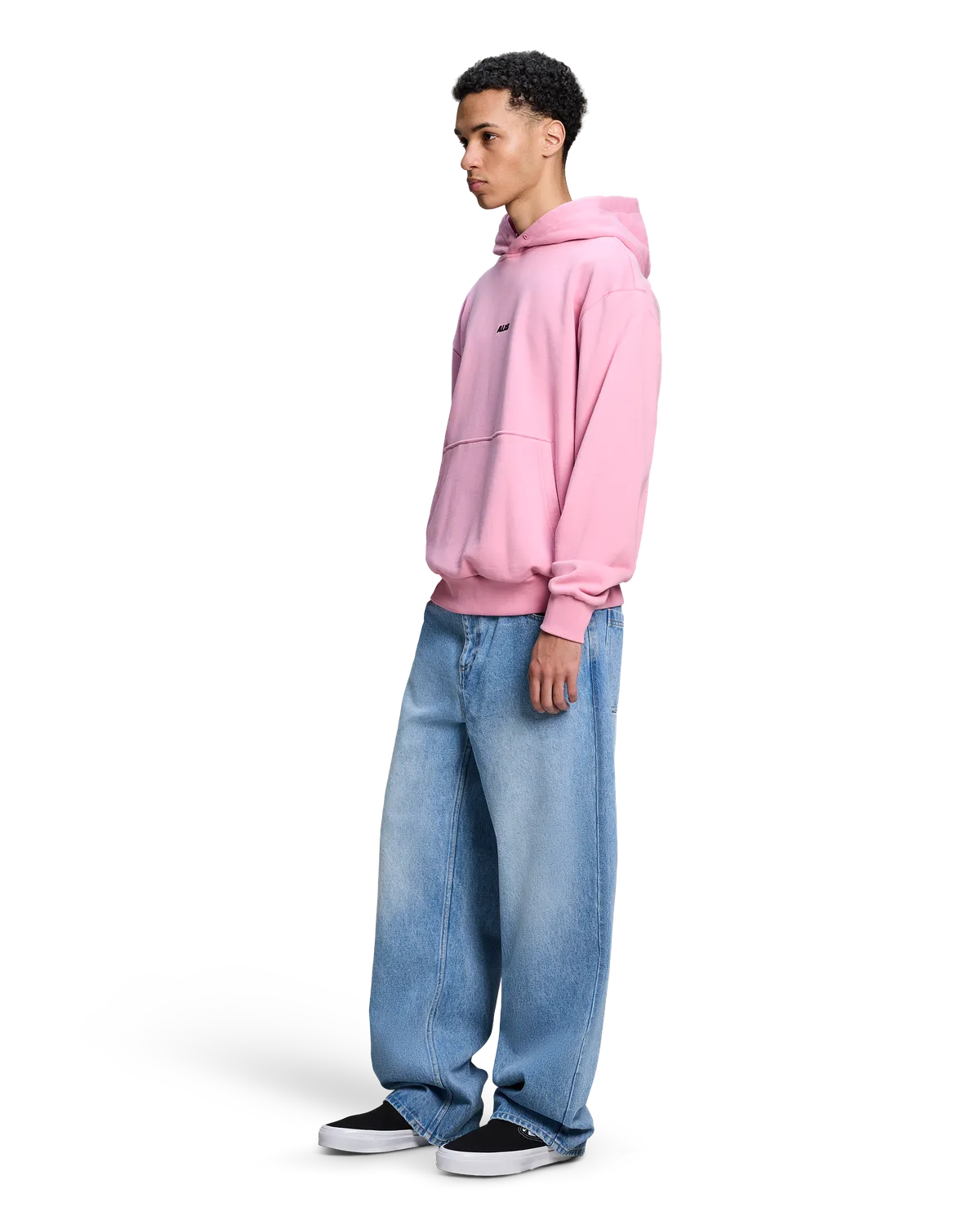Alis Aori hoodie pink oversized bomuld