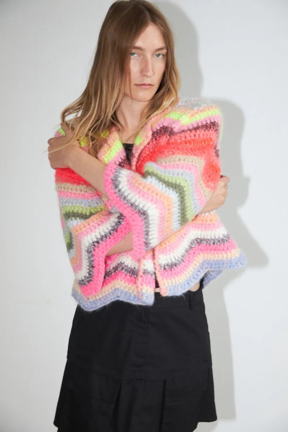 DAWNXDARE GINZA jakke 925 bold multi hæklet