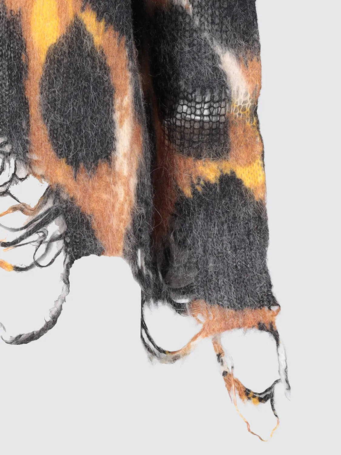Laneus Wool Destroyed jumper spotted alpakauld