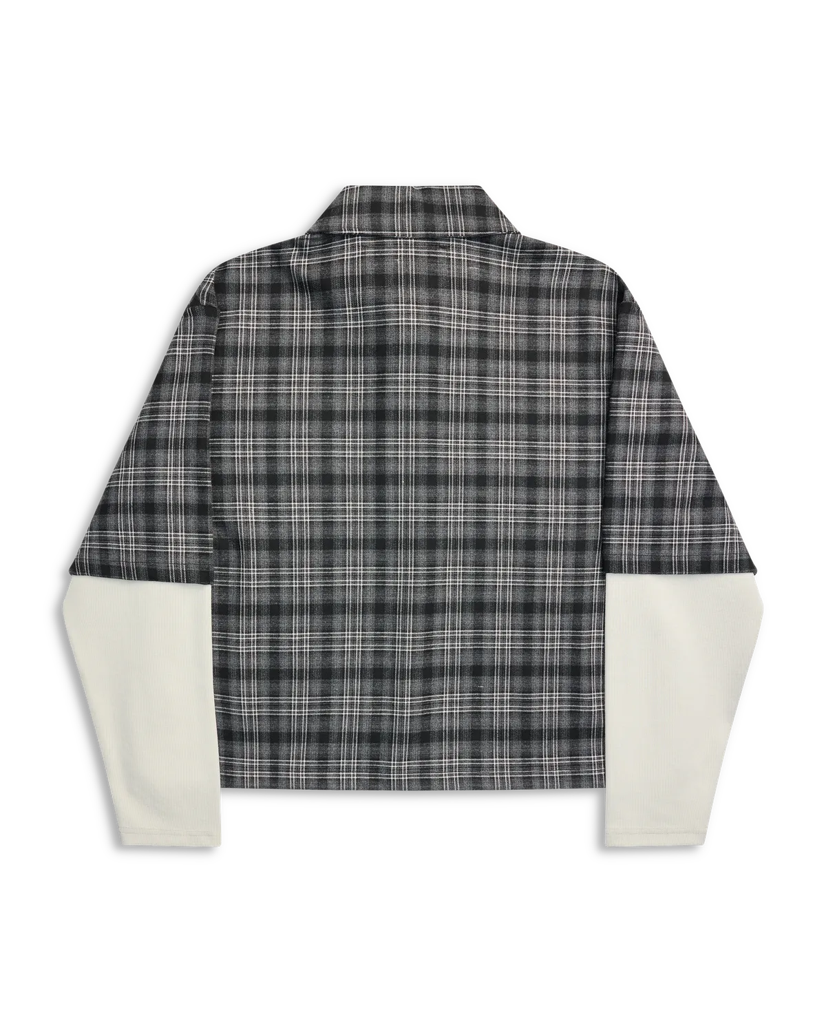 Alis Tody Double Layered Skjorte Grey Black Tartan