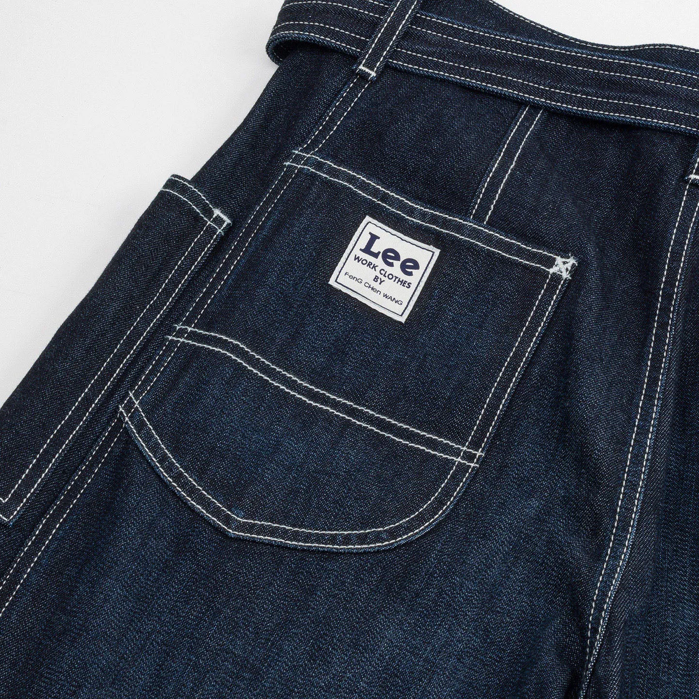 Feng Chen Wang Lee jeans ekstra vide dobbeltknæ