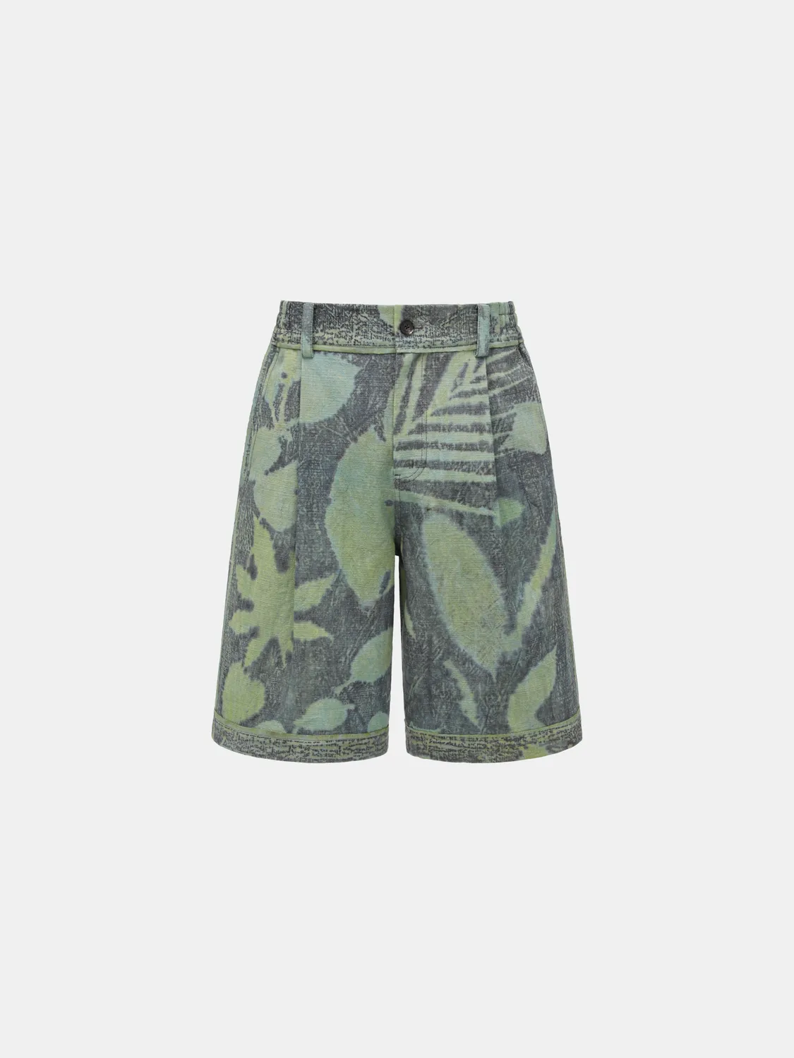 Feng Chen Wang Antique plantefarvede shorts unikke