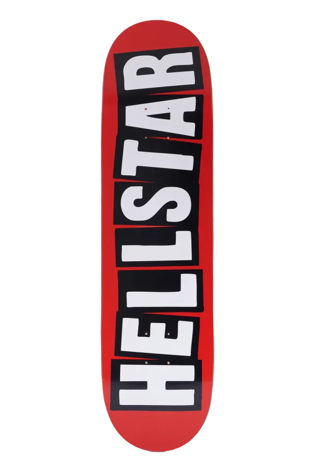 Hellstar Block Letter skateboard 8.5 multi