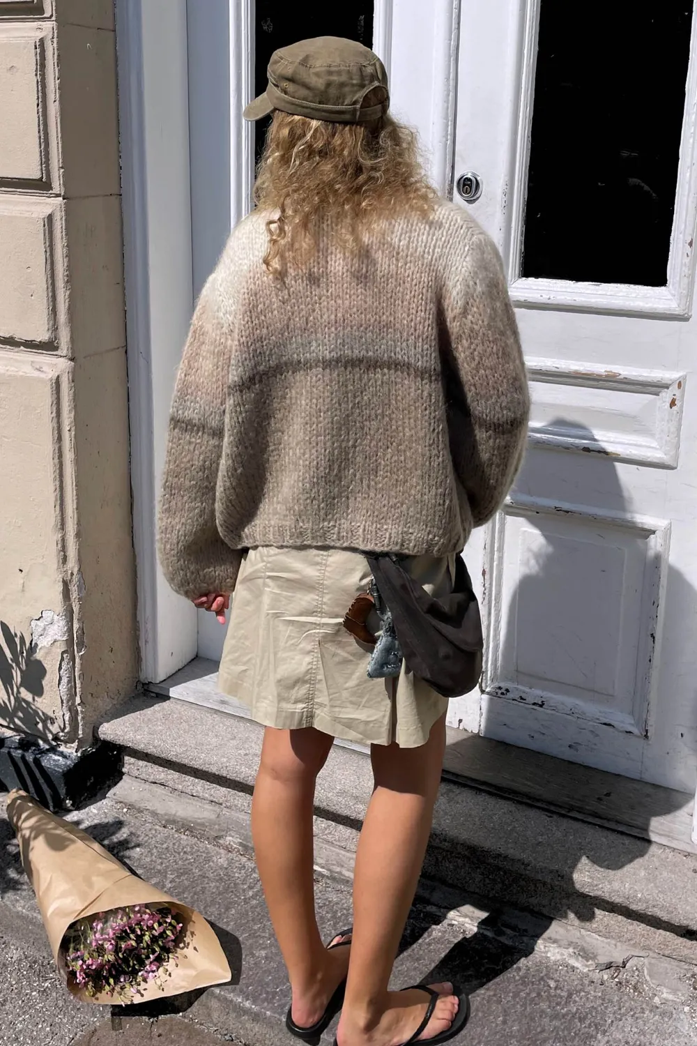 DAWNXDARE GABI strikcardigan stribet mohair