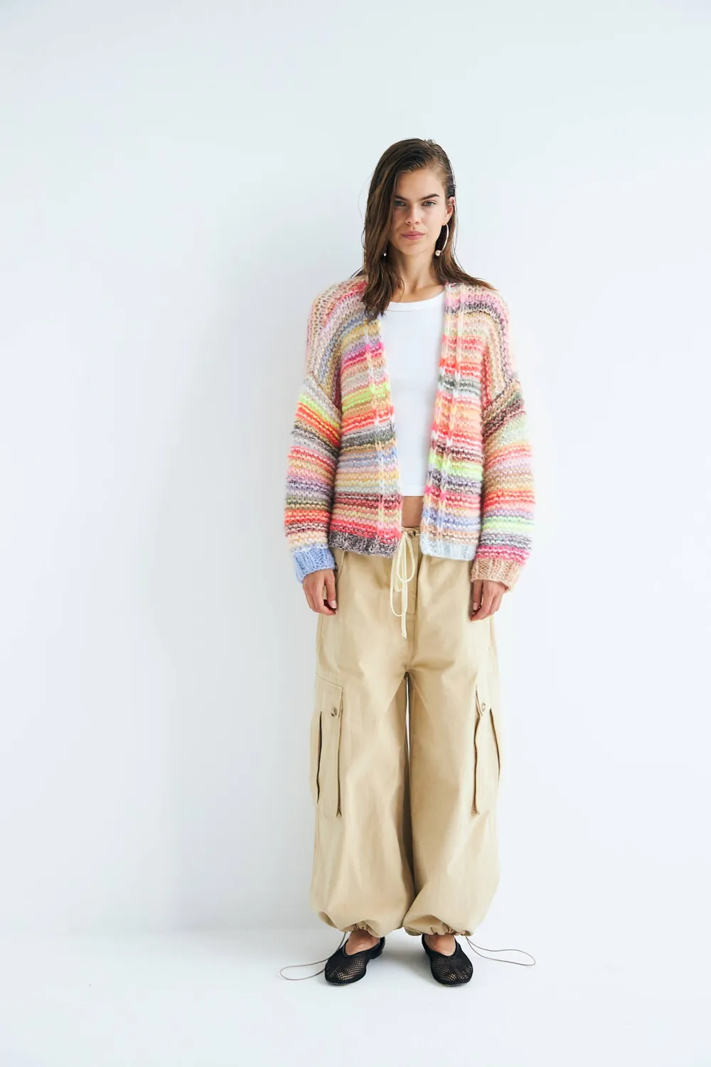 Dawnxdare Luisa strikcardigan 900 Multi mohair
