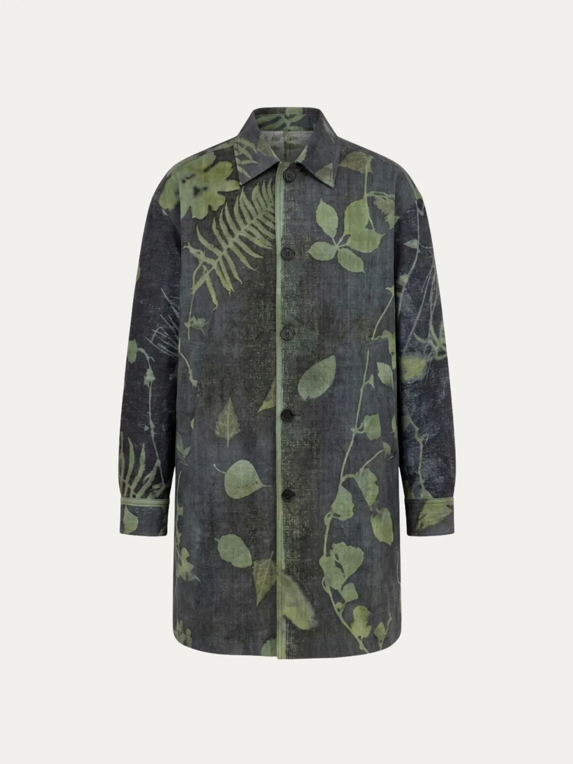 Feng Chen Wang Antique Plant Dyed frakke unik