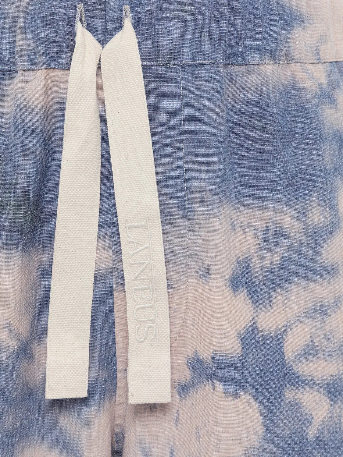 Laneus Tie-Dye shorts blue/blue bomuld