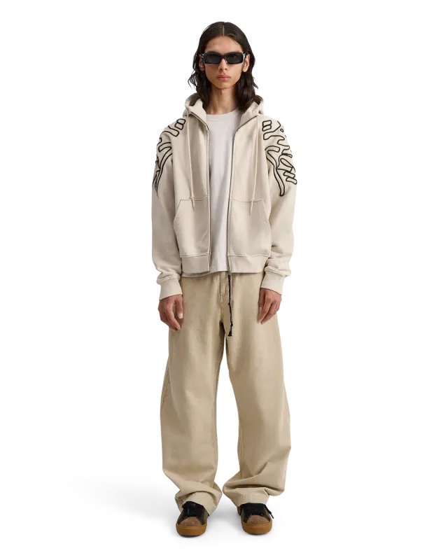 Alis Bam jeans Faded Sand vide 100% bomuld