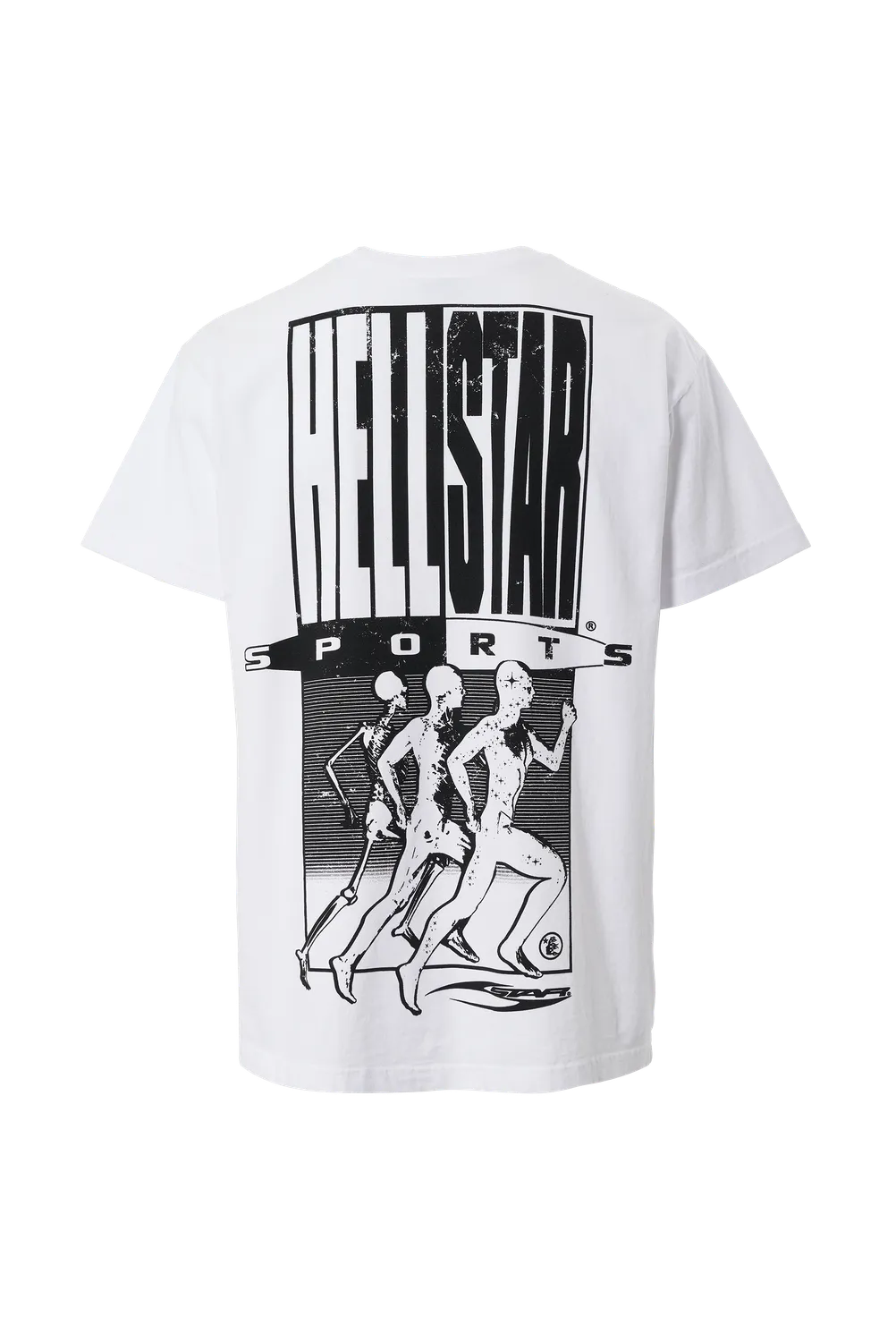 Hellstar Sports HS Sport T-shirt hvid oversized