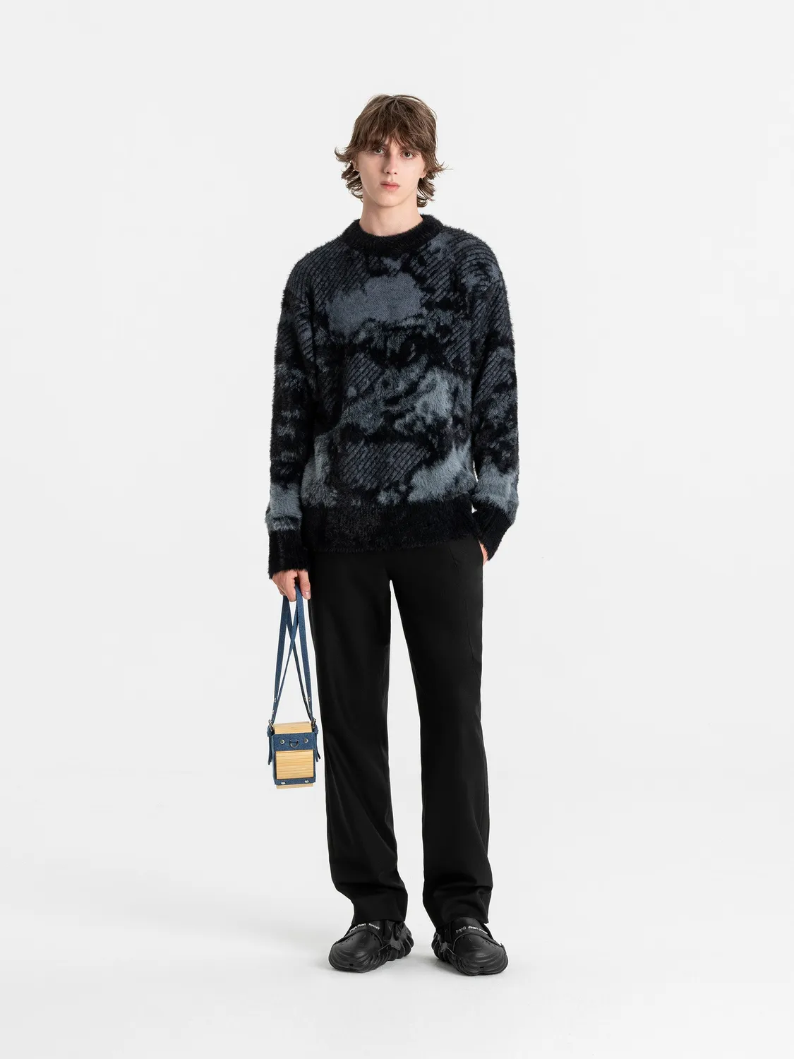 Feng Chen Wang Landscape Painting jumper strik jacquard