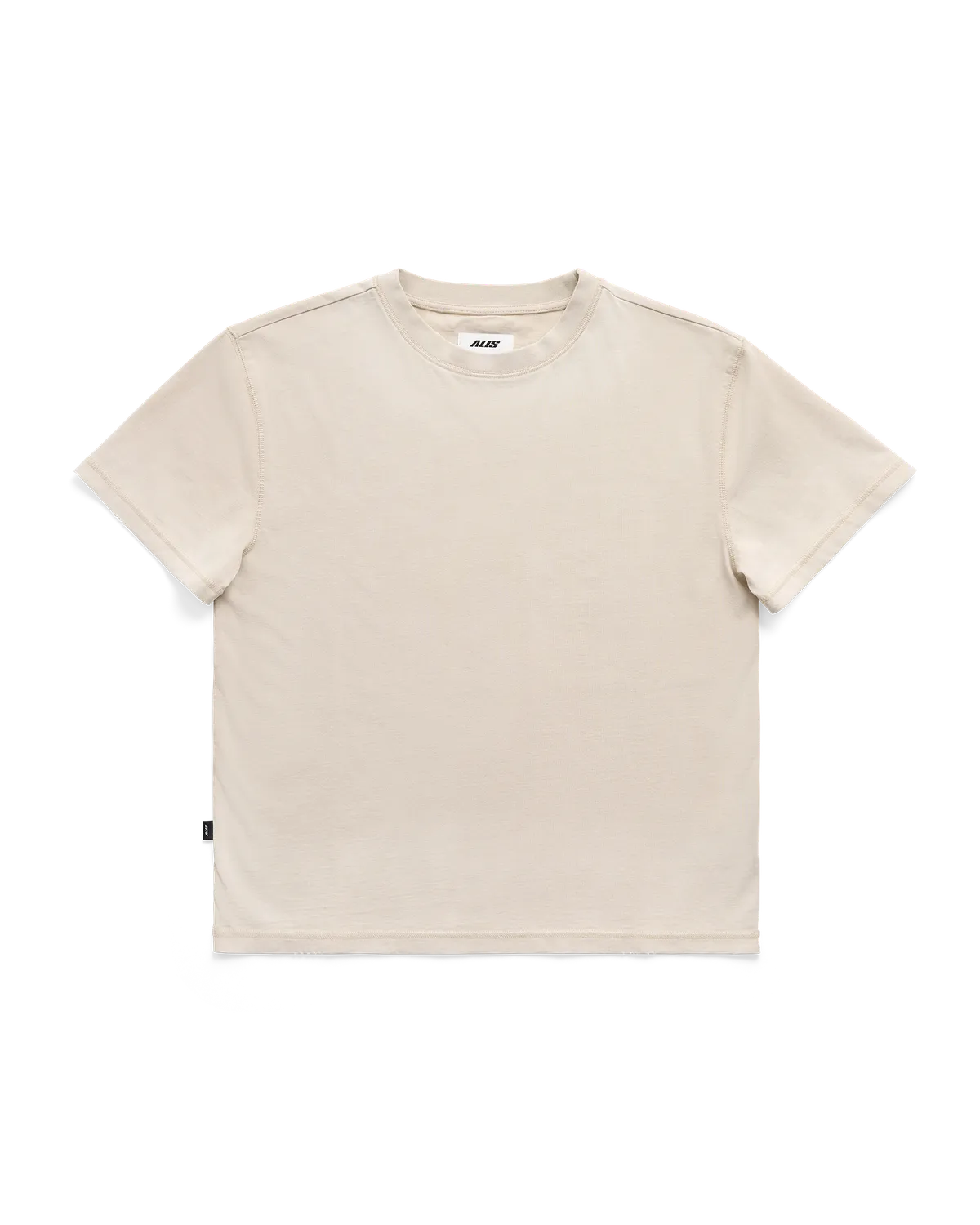 Alis Torey Cropped T-shirt Faded Sand bomuld
