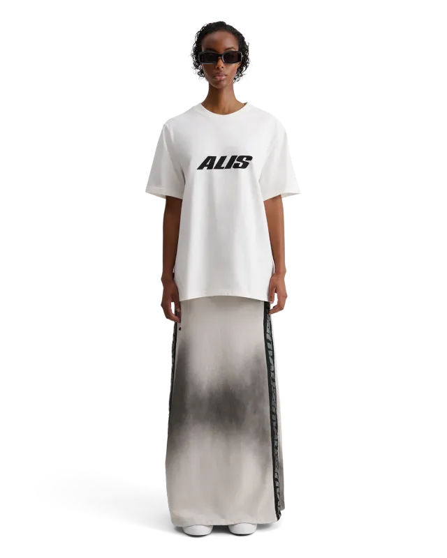 Alis Jeron cropped T-shirt hvid bomuld
