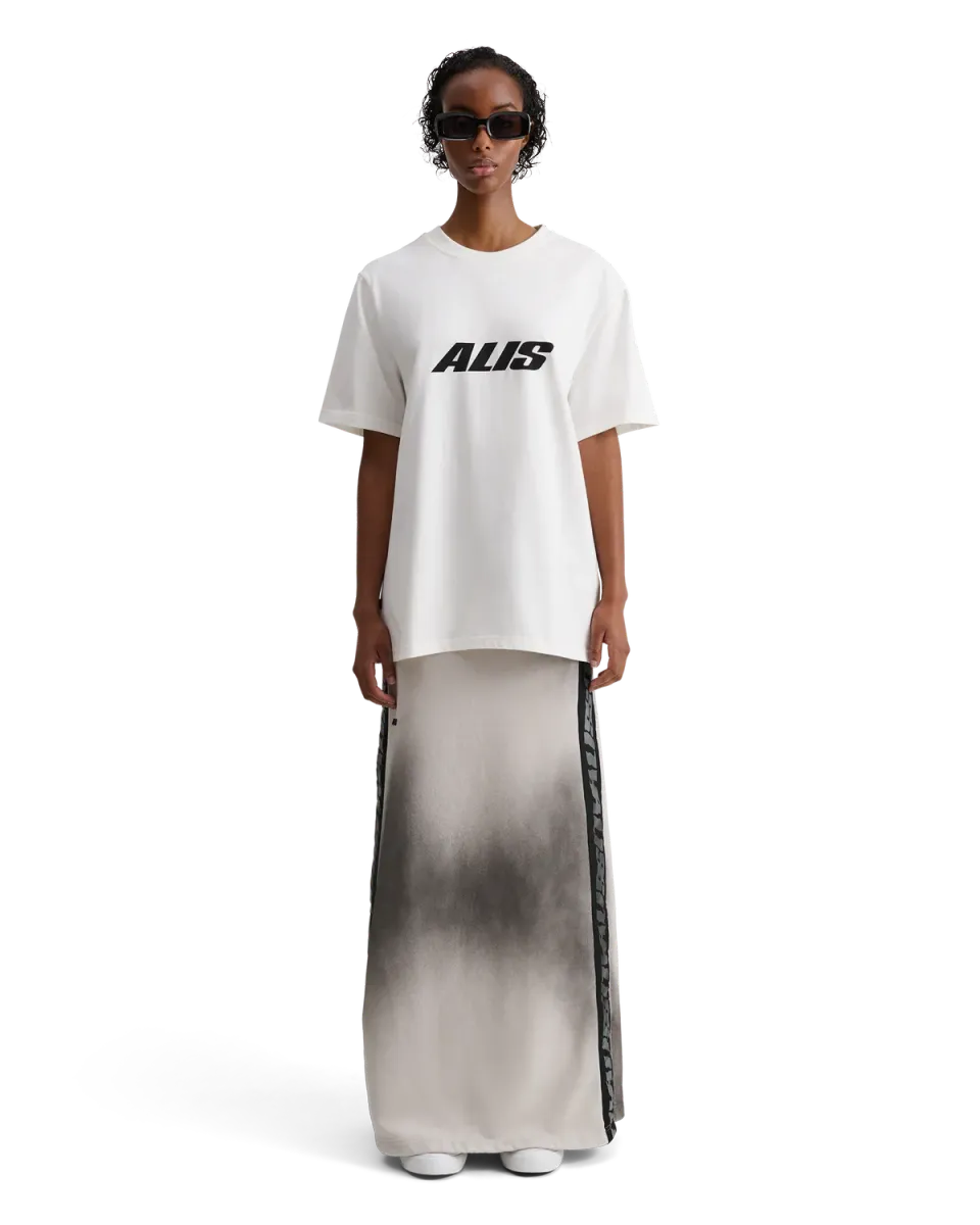Alis Jeron cropped T-shirt hvid bomuld