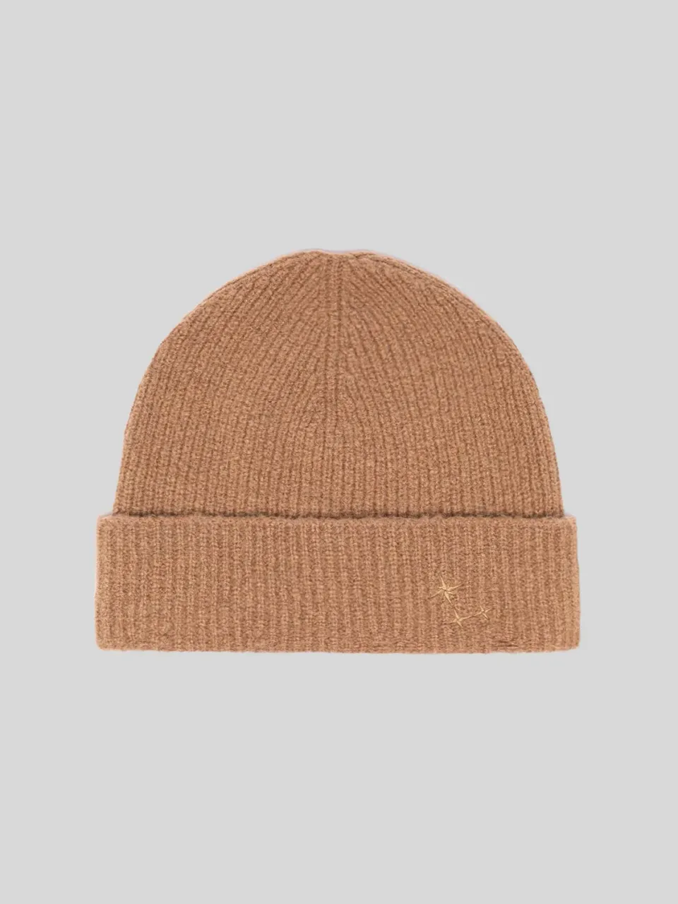 Laneus Hat Destroyed hue camel alpakamix