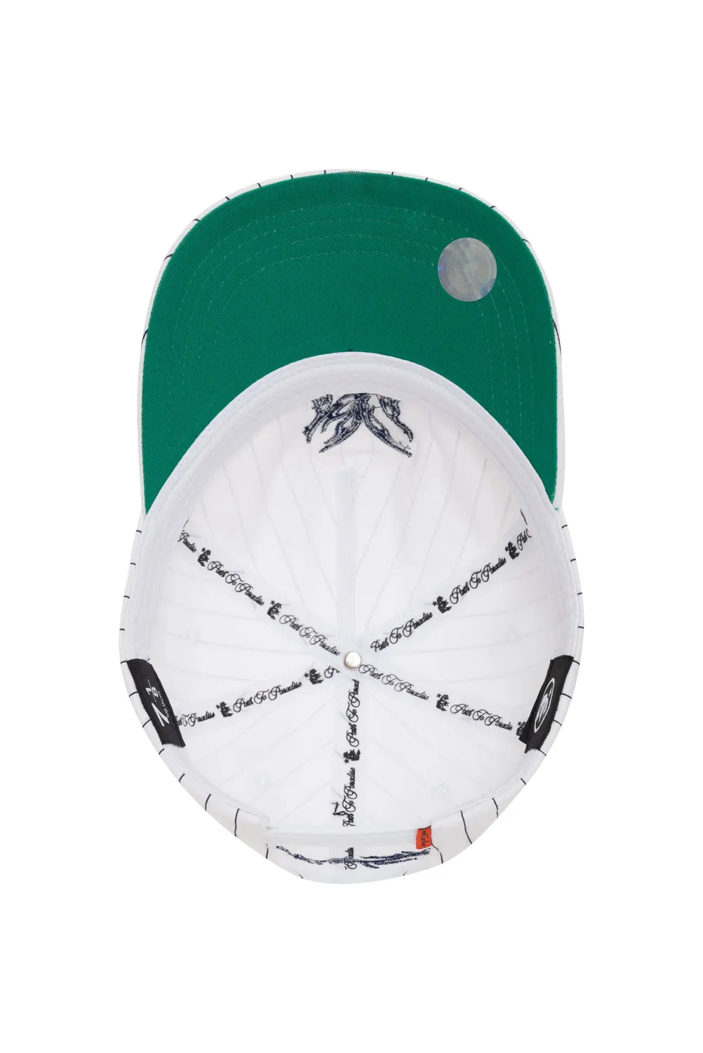 Hellstar NY Flame Snapback kasket hvid OS