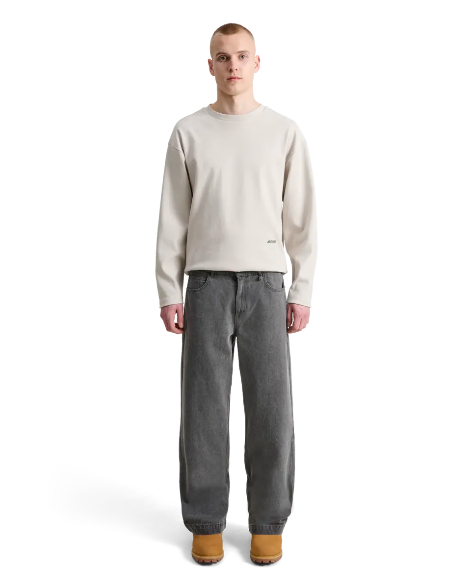 Alis May regular fit jeans washed grey bomuld