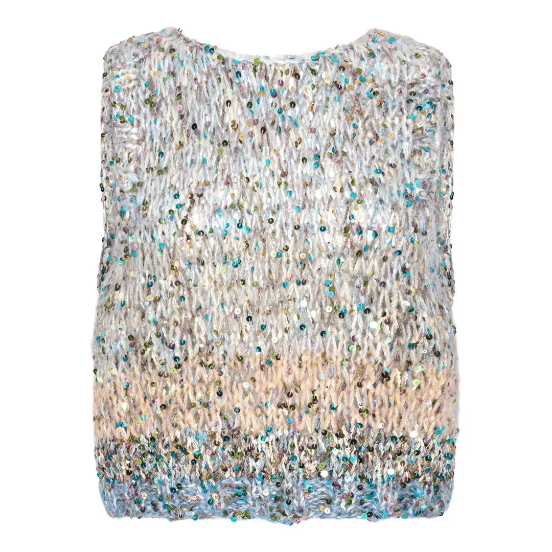 DAWNXDARE GINNY strikvest 910 kit cropped paillet