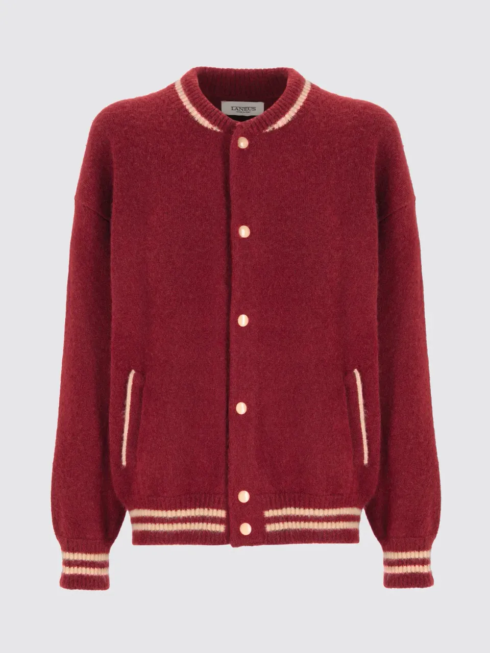 Laneus Sense bomberjakke sangria cashmere