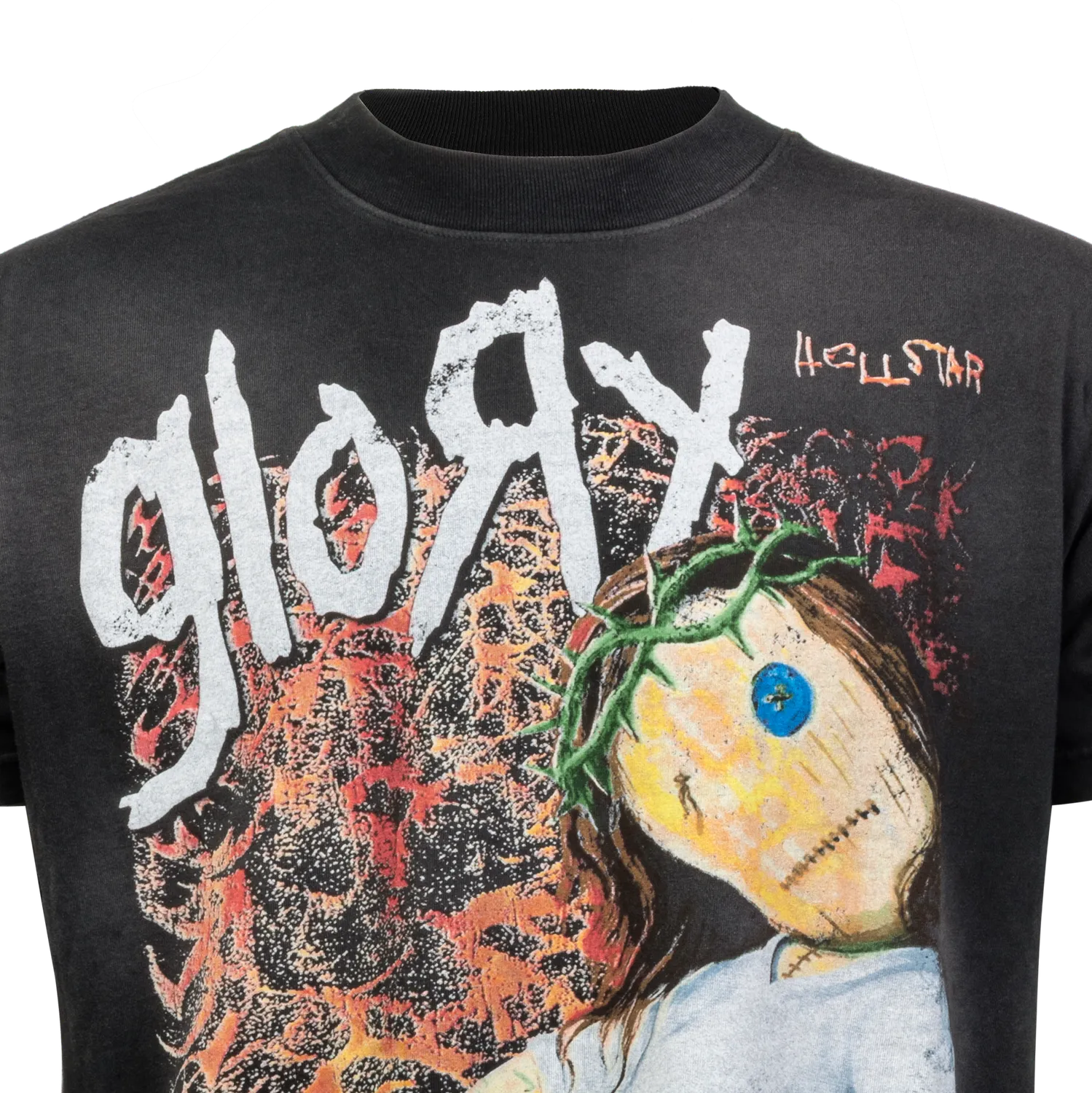 Hellstar Glory HSSTU1TE02-BLK t-shirt sort print