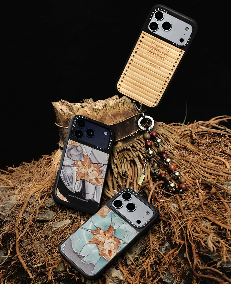 Feng Chen Wang Ceramic Bamboo cover iPhone 17 Pro