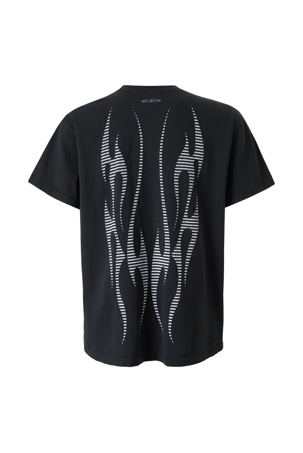 Hellstar Flame Tribal Motion t-shirt sort bomuld
