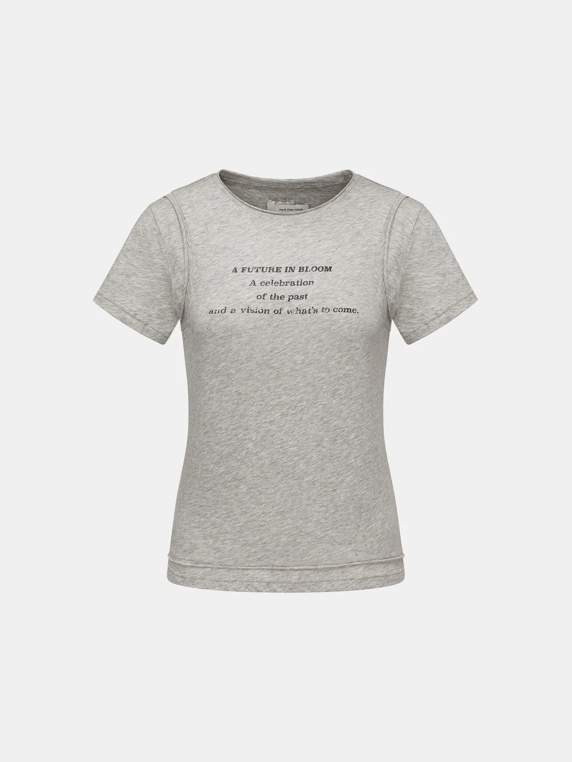 Feng Chen Wang Layered-Look T-shirt lagdelt look