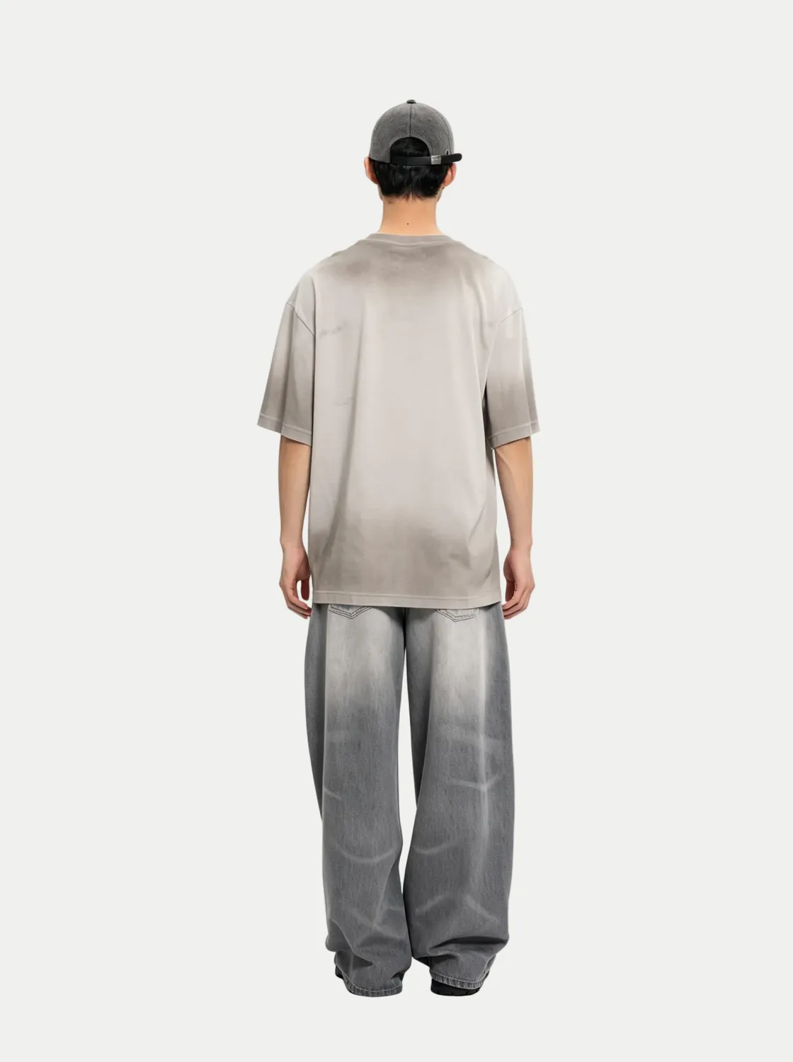 Feng Chen Wang Spray Painted Tee t-shirt XS grå