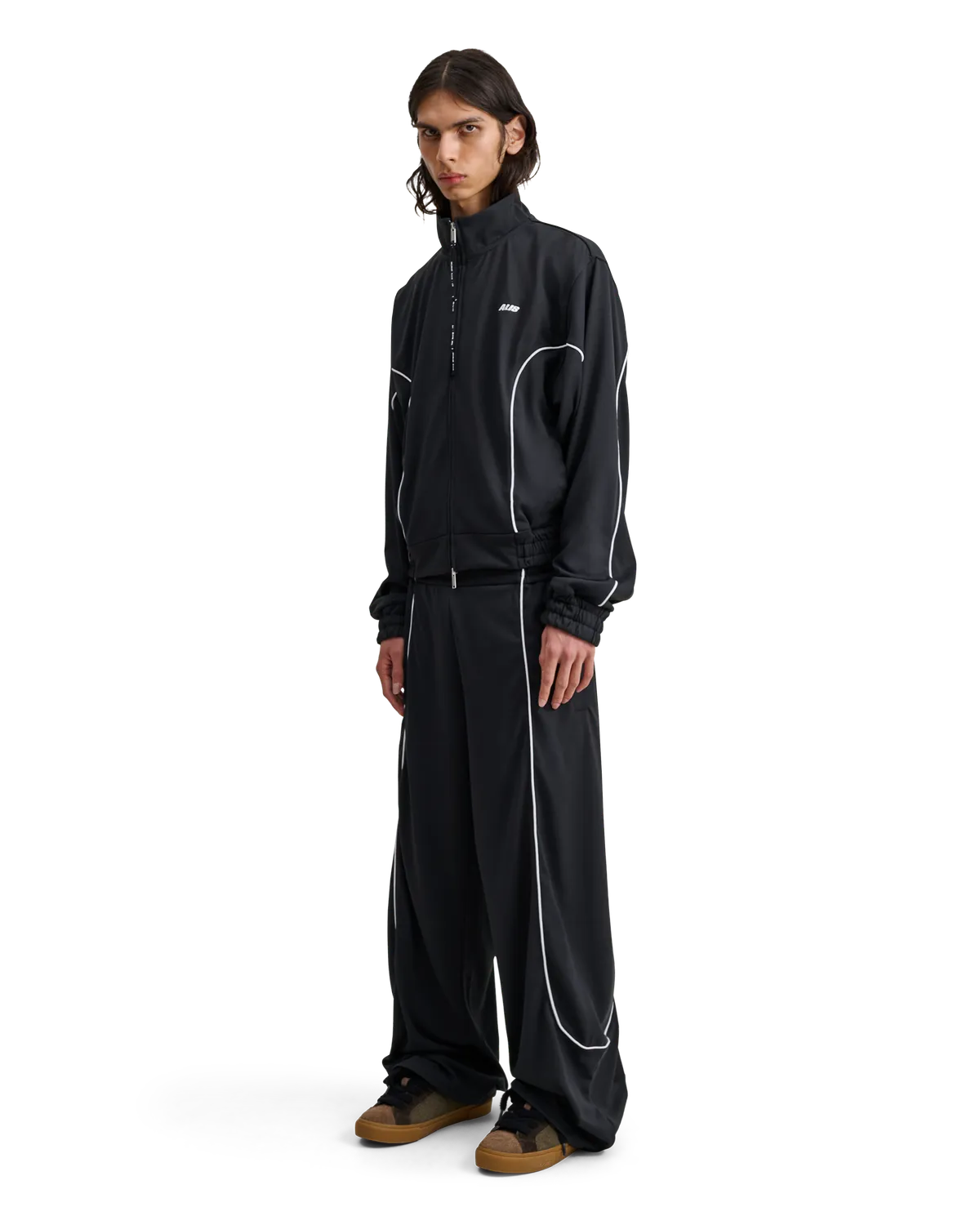 Alis Hristo Tony Fit tracktop sort bomuld