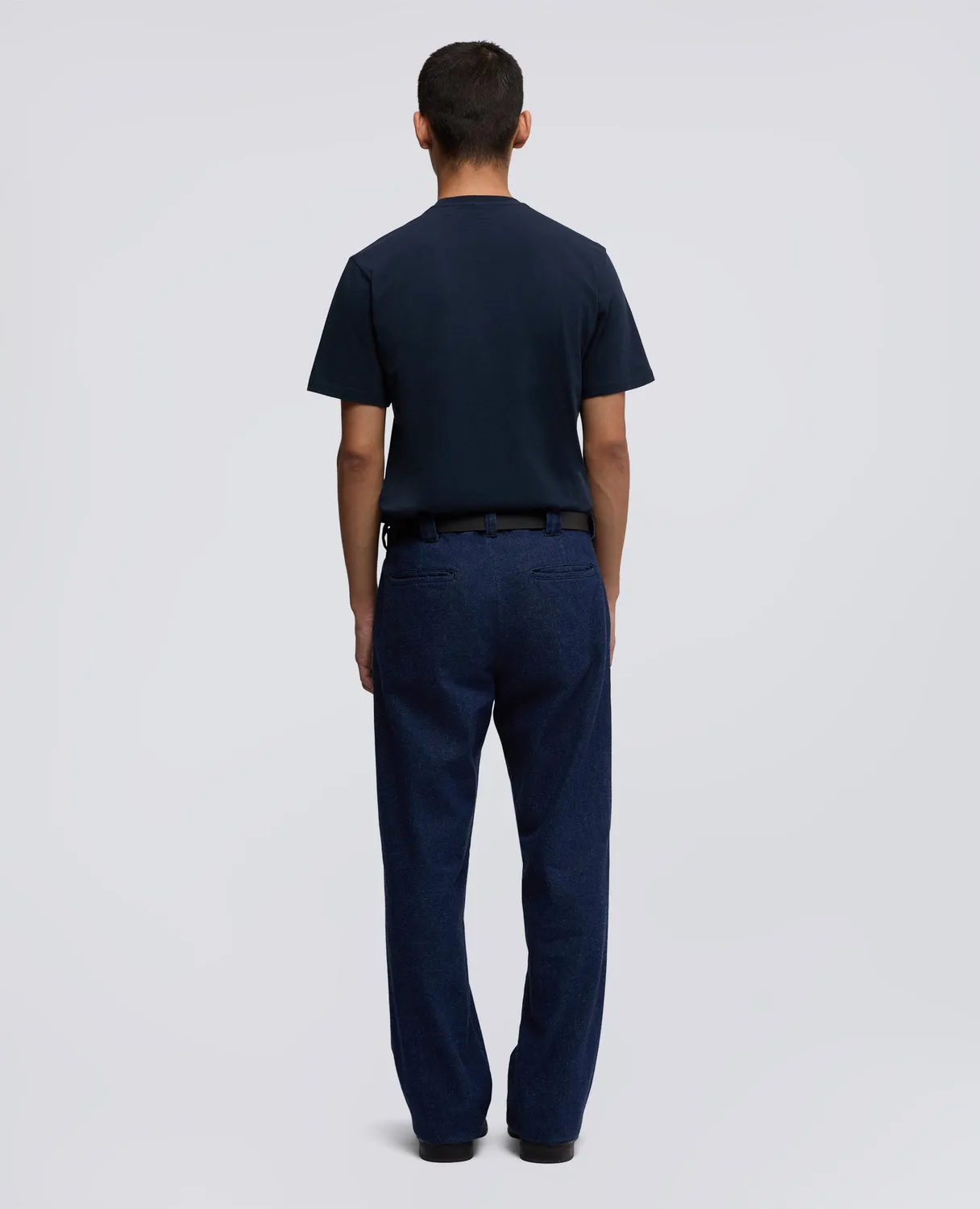Aspesi T-shirt bomuldsjersey navy slim fit