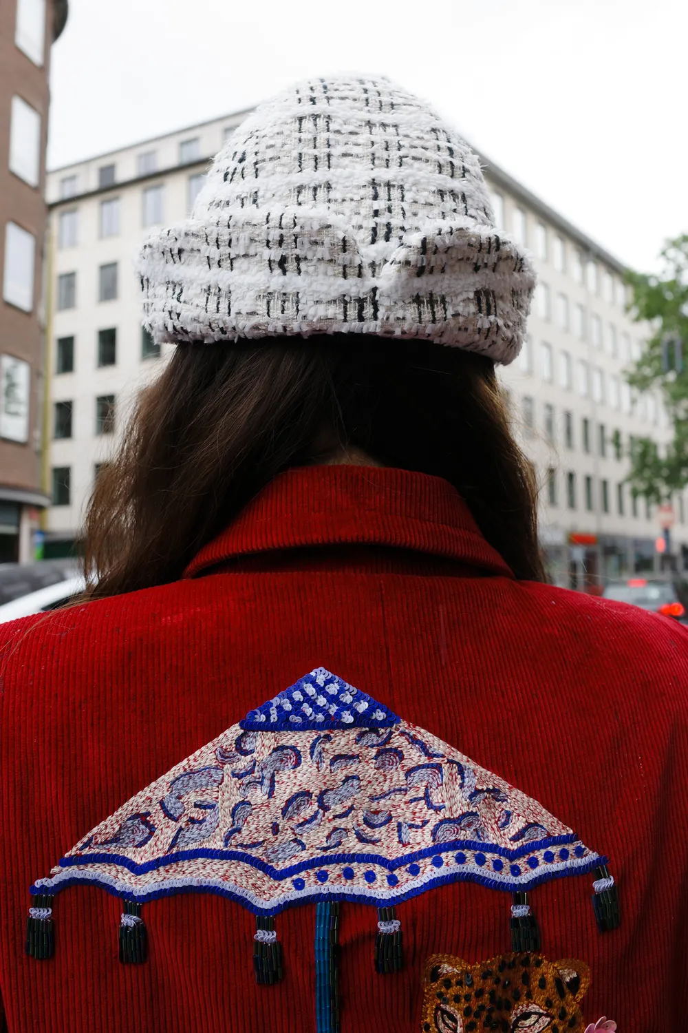 Caro Editions Garden Hat havehat unik tweed medium