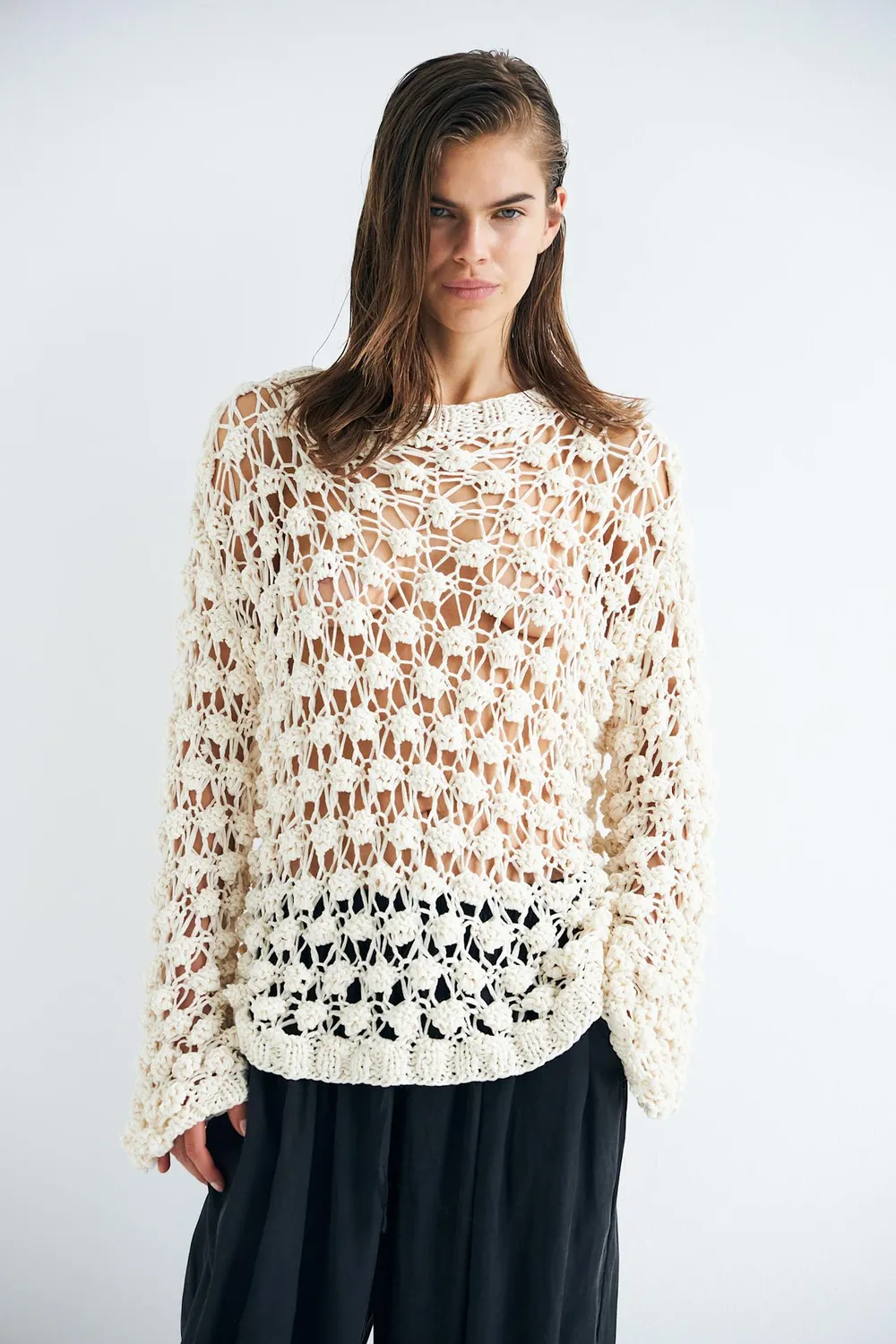 DAWNXDARE Beauty 110 Kit sweater hæklet
