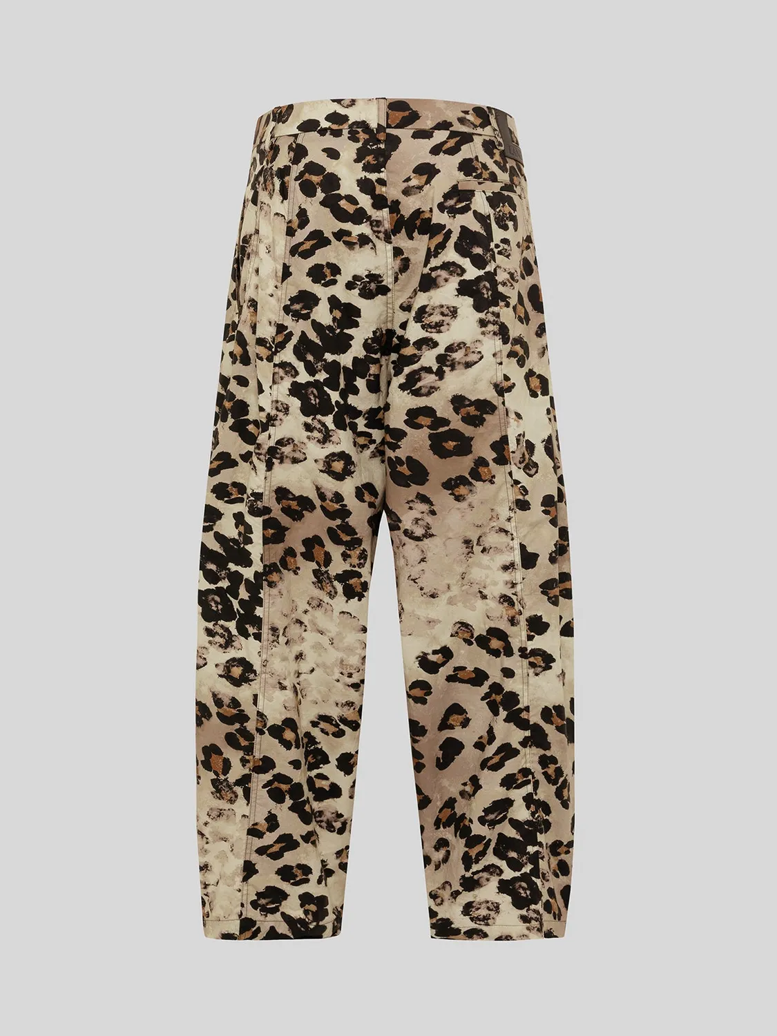 Laneus Animal Print Trousers bukser multicolour bomuld