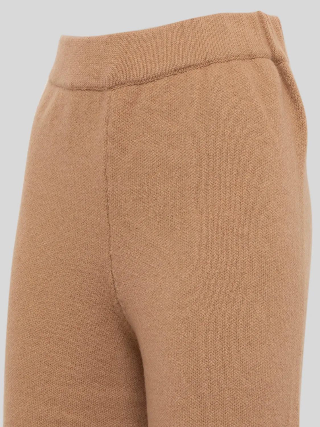 Laneus Wool Cashmere bukser camel merinould