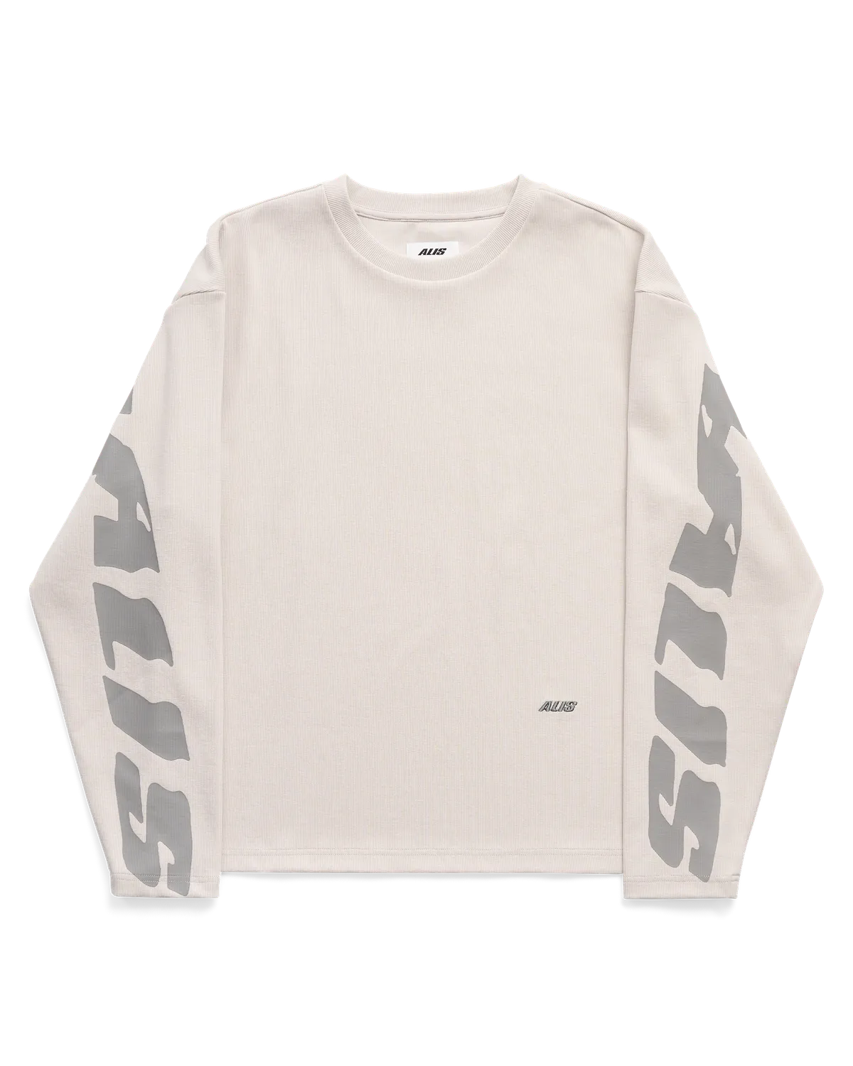 Alis Joshua langærmet t-shirt offwhite rib